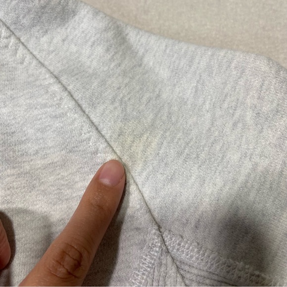 LULULEMON Womens Calm & Cozy Jacket Light Gray Size 4 - Picture 11 of 13